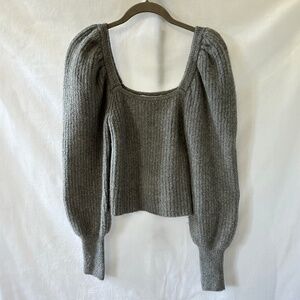 Zara Puff Sleeve Sweater